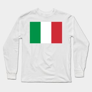 Italy National Flag Long Sleeve T-Shirt